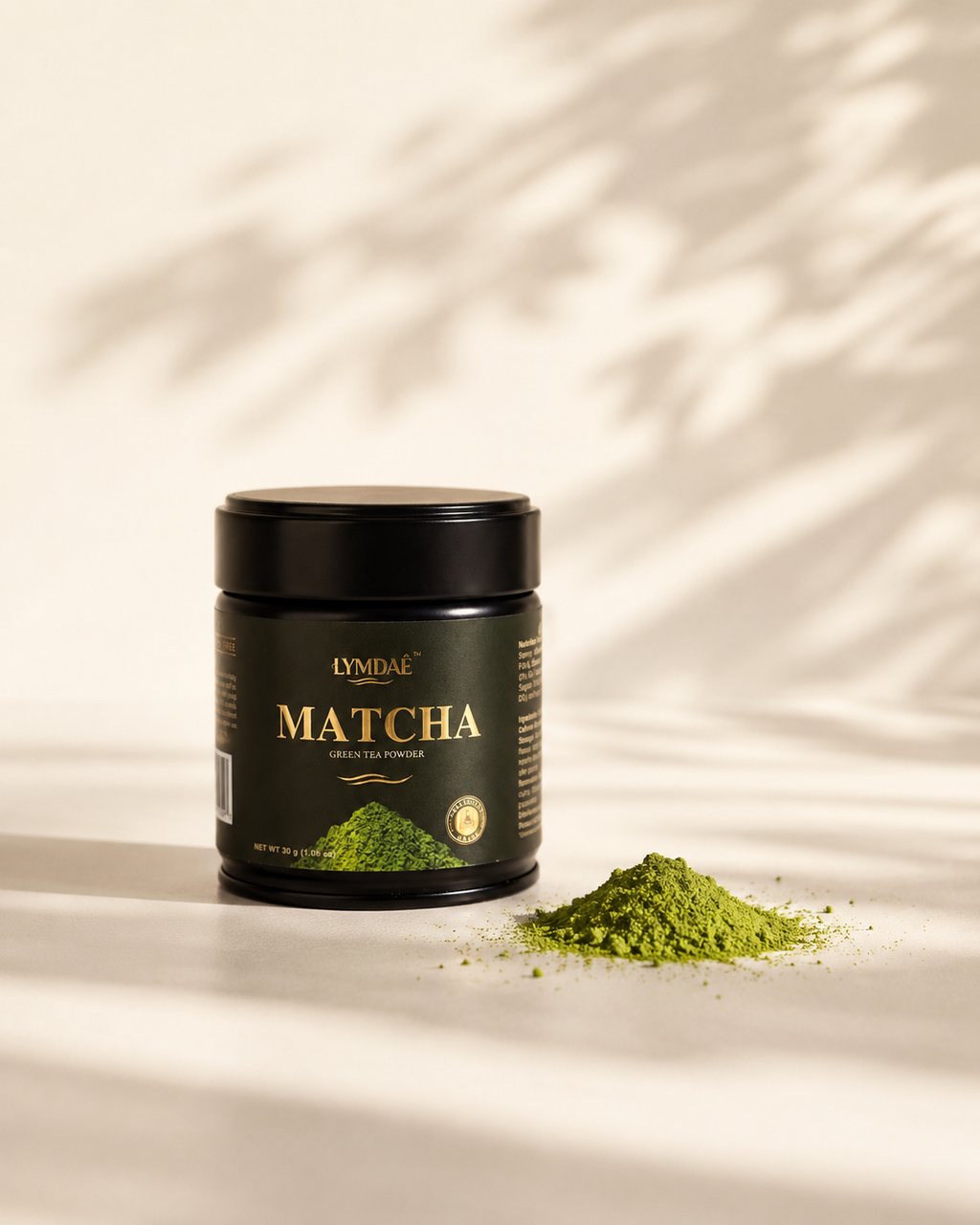 LYMDAE Ceremonial-Grade Matcha Powder 1.06 oz