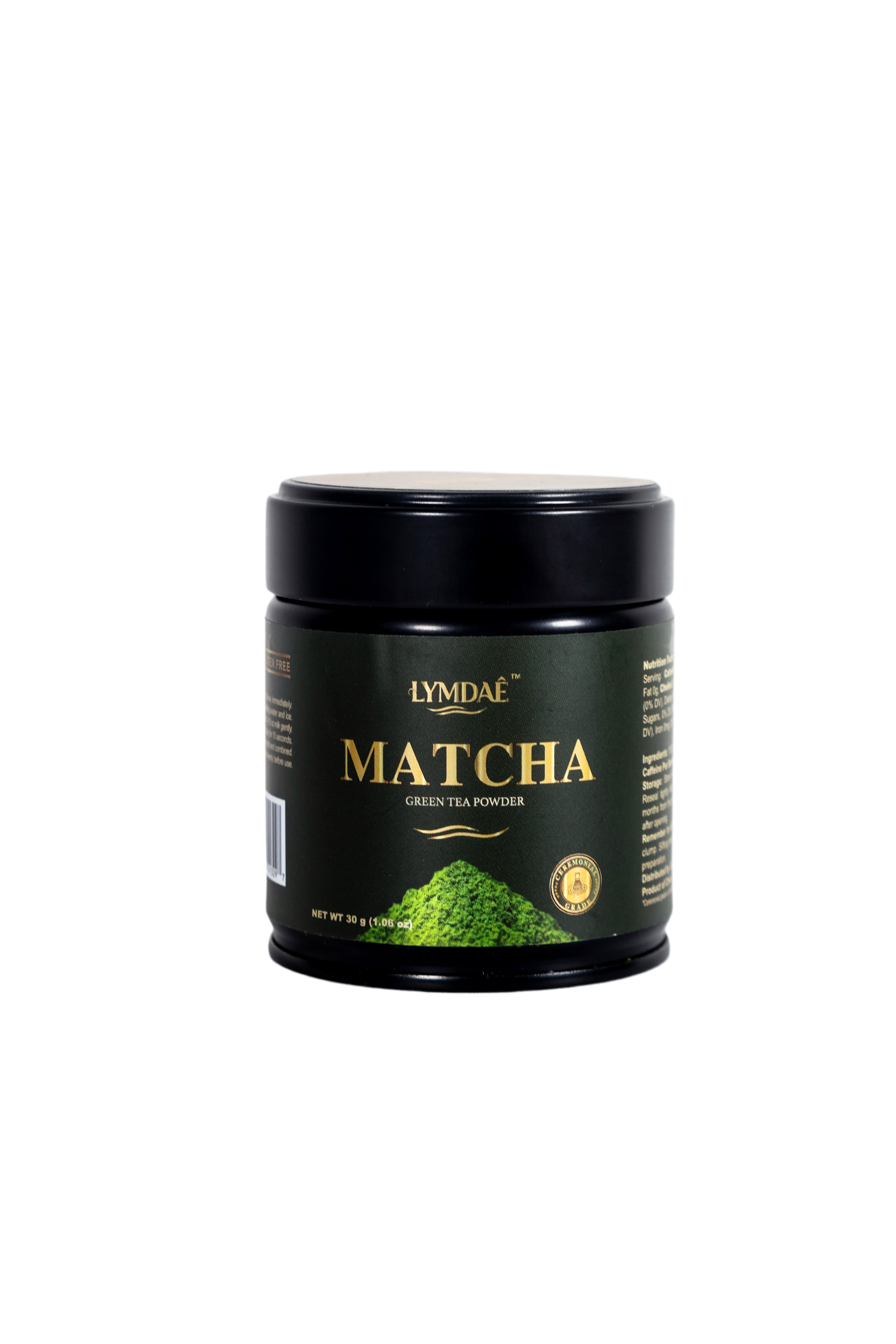 LYMDAE Ceremonial-Grade Matcha Powder 1.06 oz